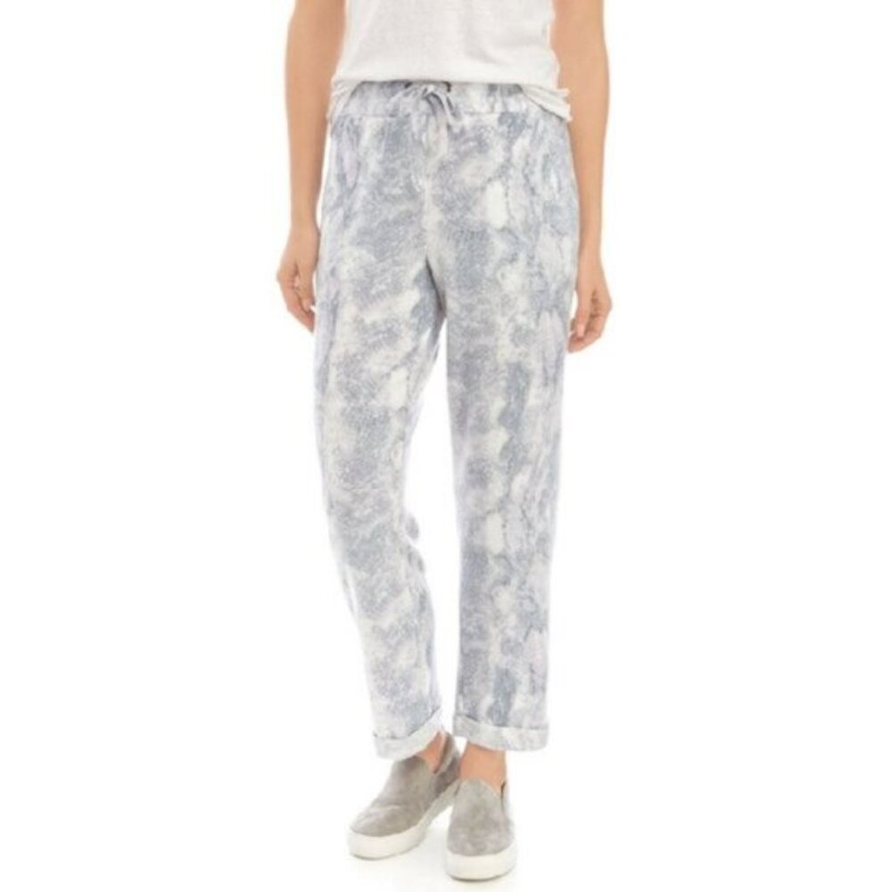Adyson Parker Printed Tie-Waist Soft Knit Pants